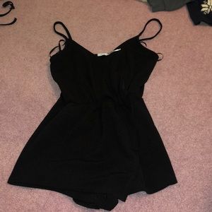 Urban outfitters black romper